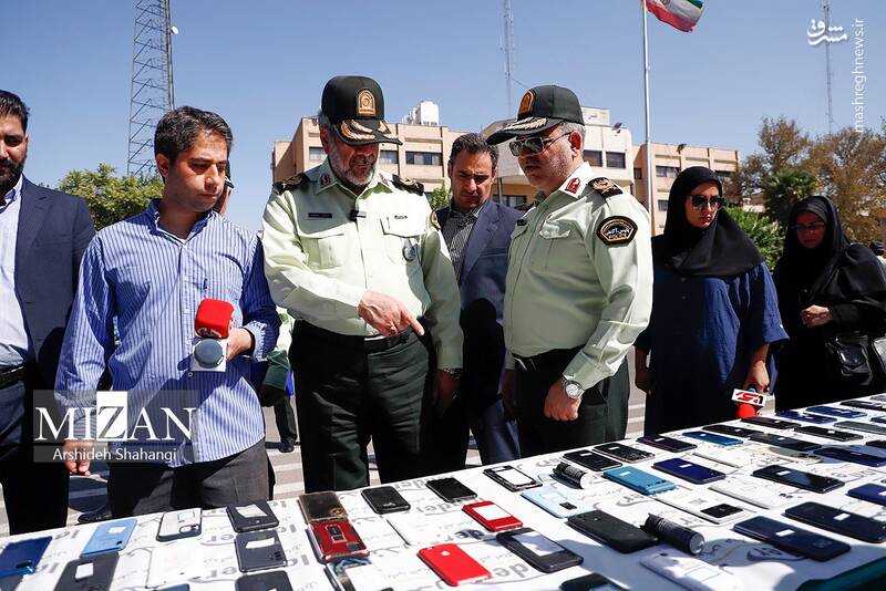 عکس / دستگیری سارقان و خریداران اموال مسروقه 8