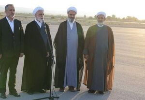 عکس/ ورود حجتالاسلام والمسلمین محسنی اژهای به استان سمنان