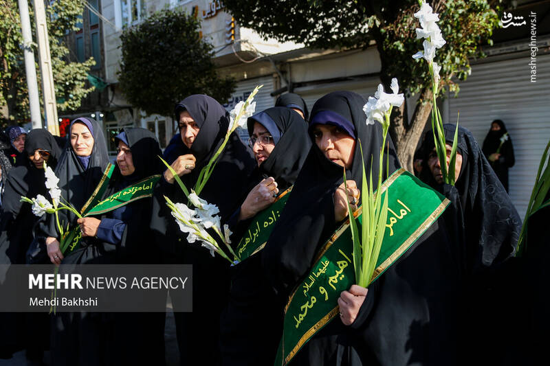 عکس/ کاروان استقبال نمادین ورود حضرت معصومه (س) به قم