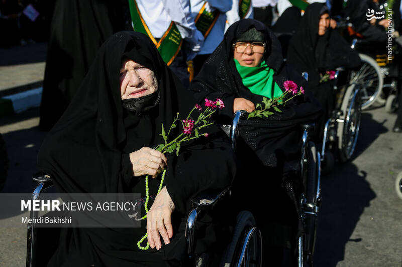 عکس/ کاروان استقبال نمادین ورود حضرت معصومه (س) به قم