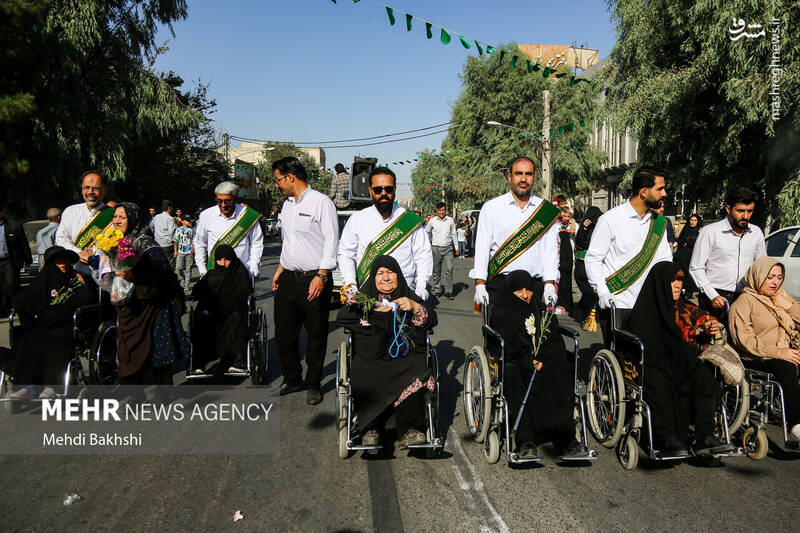 عکس/ کاروان استقبال نمادین ورود حضرت معصومه (س) به قم