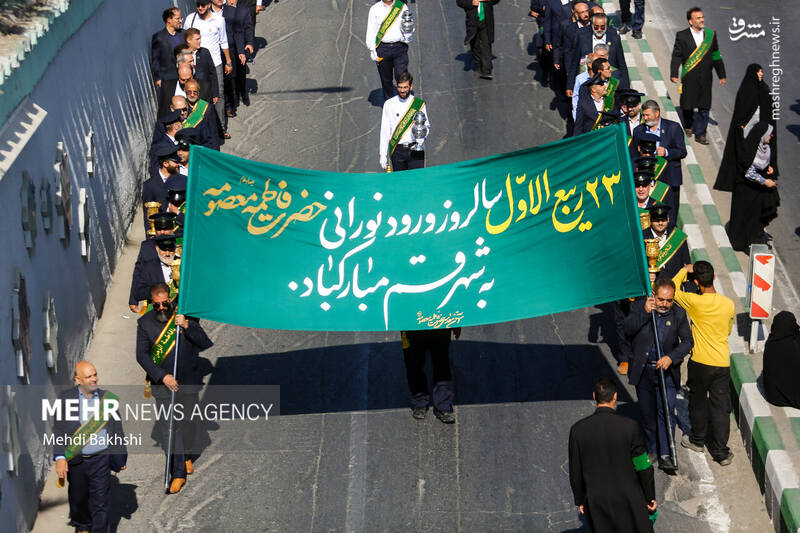 عکس/ کاروان استقبال نمادین ورود حضرت معصومه (س) به قم