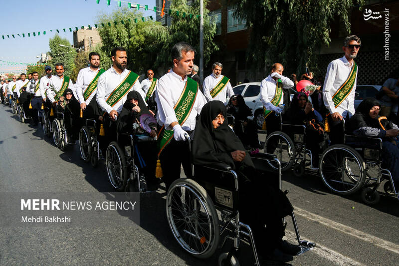 عکس/ کاروان استقبال نمادین ورود حضرت معصومه (س) به قم