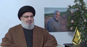 جنایات صهیونیستها با حمایت غرب و آمریکا انجام میشود / ابوالشهید سید حسن نصرالله در خط مقدم جهاد و مبارزه بود