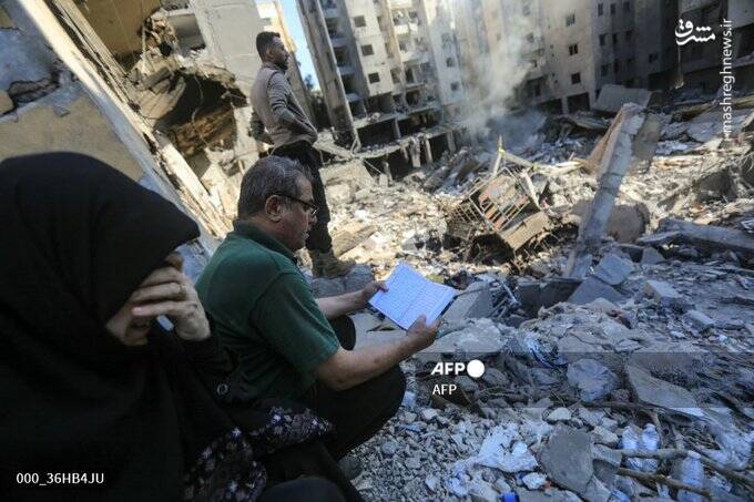 محل شهادت سید حسن نصرالله به زیارتگاه عاشقان تبدیل شد+عکس