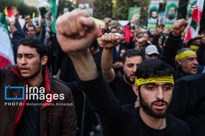 عکس/ عزاداری هیاتهای دانشجویی و مردمی در تهران