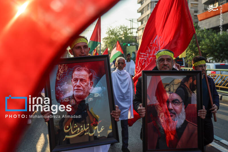 عکس/ عزاداری هیاتهای دانشجویی و مردمی در تهران