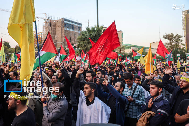 عکس/ عزاداری هیاتهای دانشجویی و مردمی در تهران