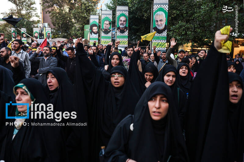 عکس/ عزاداری هیاتهای دانشجویی و مردمی در تهران