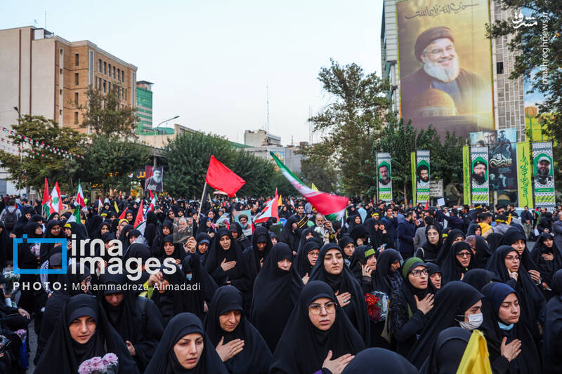 عکس/ عزاداری هیاتهای دانشجویی و مردمی در تهران