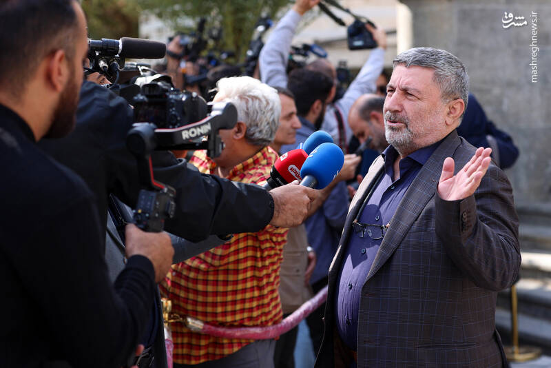 عکس/ اعضای هیئت دولت در جمع خبرنگاران