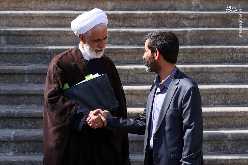 عکس/ اعضای هیئت دولت در جمع خبرنگاران