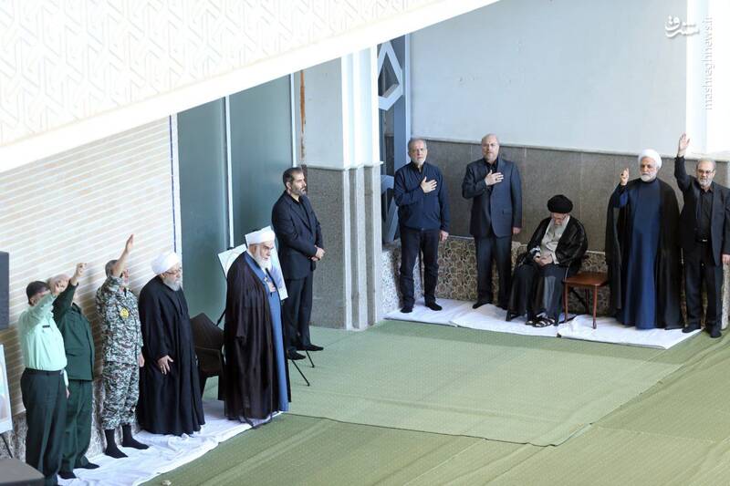 عکس / مراسم بزرگداشت شهید سید حسن نصرالله با حضور رهبر انقلاب 4