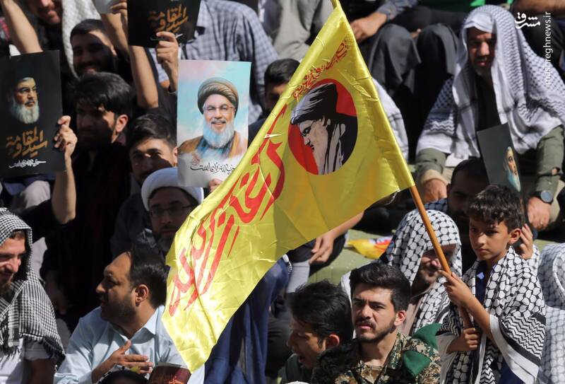 عکس / مراسم بزرگداشت شهید سید حسن نصرالله با حضور رهبر انقلاب 6