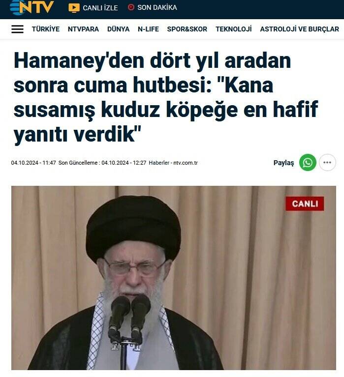 بازتاب خطبههای نماز جمعه تهران به امامت رهبر انقلاب در رسانههای خارجی