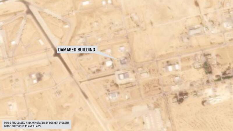 تصاویر ماهوارهای پایگاه «نواتیم» بعد از عملیات «وعده صادق ۲»