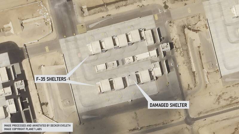 تصاویر ماهوارهای پایگاه «نواتیم» بعد از عملیات «وعده صادق ۲»