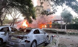 حمله سنگین حزبالله به حیفا+فیلم