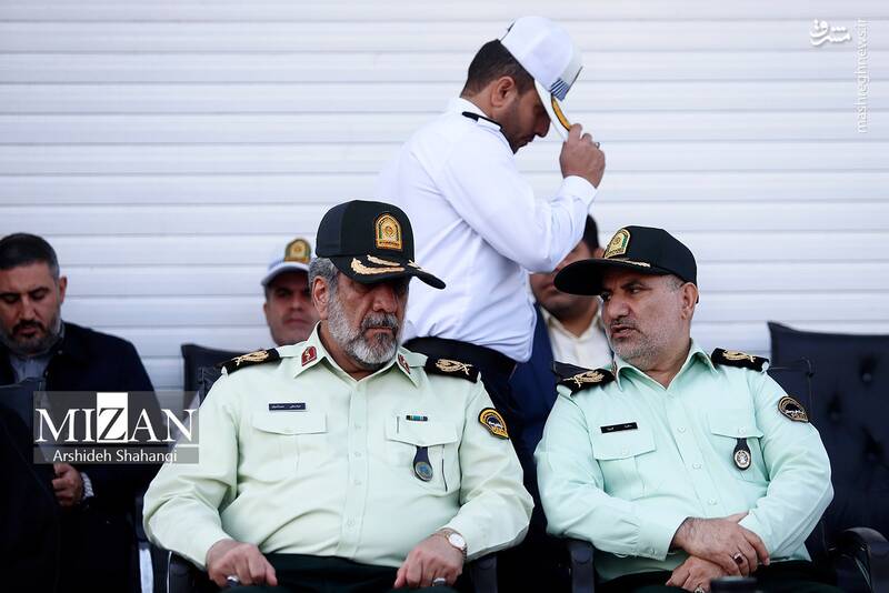 عکس/ آیین الحاق ۱۵۰ دستگاه موتورسیکلت به ناوگان پلیس راهور تهران