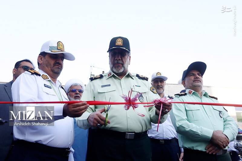 عکس/ آیین الحاق ۱۵۰ دستگاه موتورسیکلت به ناوگان پلیس راهور تهران