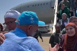 فیلم/ استقبال رئیس جمهور برزیل از آوارگان لبنانی در فرودگاه