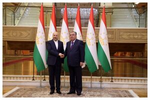 رایزنی‌های رئیس مجلس در تاجیکستان