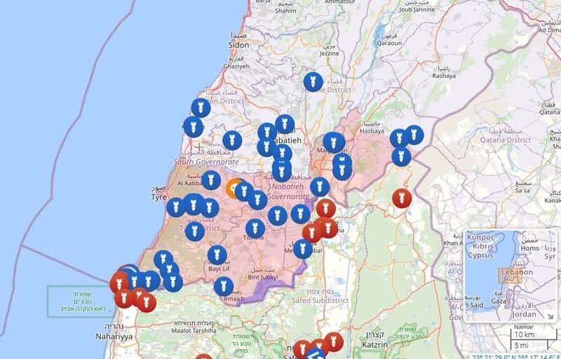 حزب الله لبنان , رژیم صهیونیستی (اسرائیل) ,