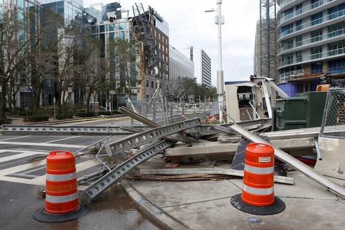 طوفان میلتون فلوریدای آمریکا را درهم کوبید؛ قطعی برق و تعطیلی فرودگاهها تا کشته شدن افراد