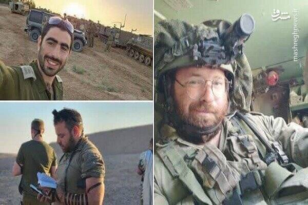 عکس/ کشته شدن سه افسر رژیم صهیونیستی در شمال غزه