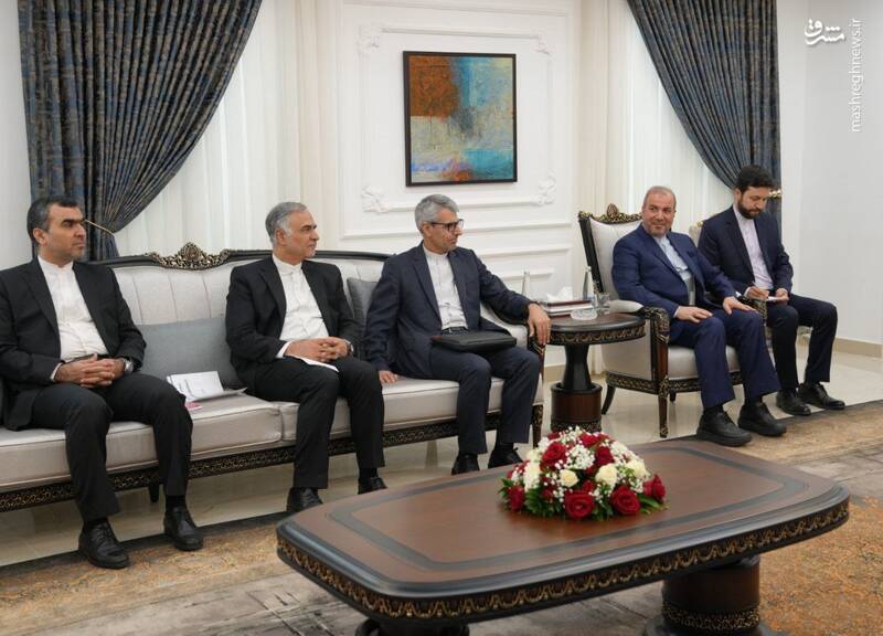 عکس/ دیدار وزرای خارجه ایران و عراق در بغداد