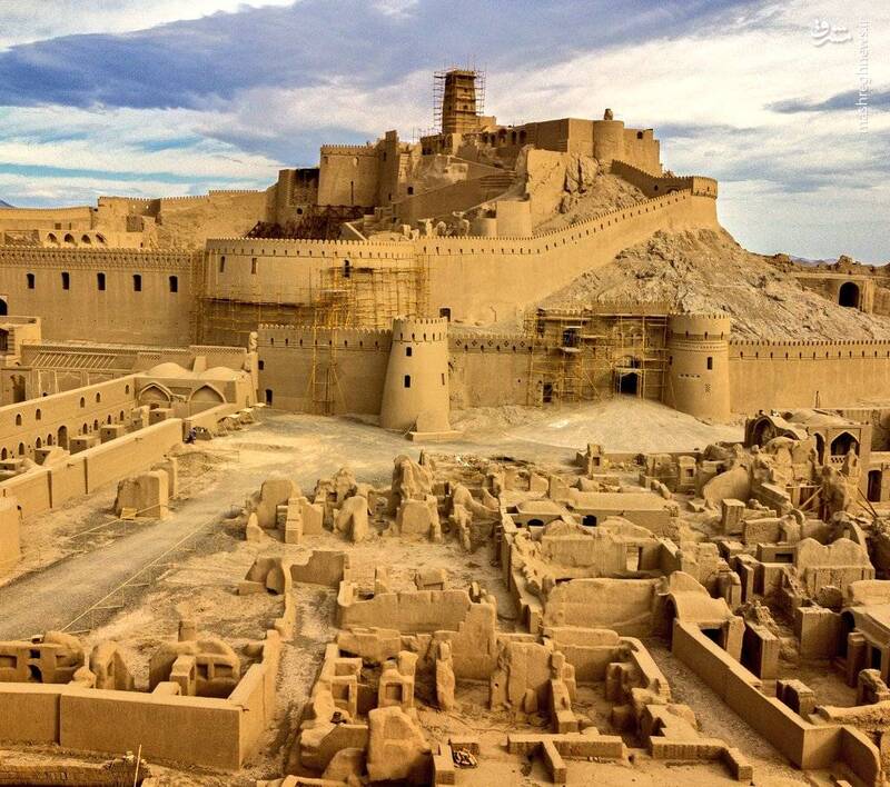 تصویری زیبا از بزرگترین بنای خشتخام جهان