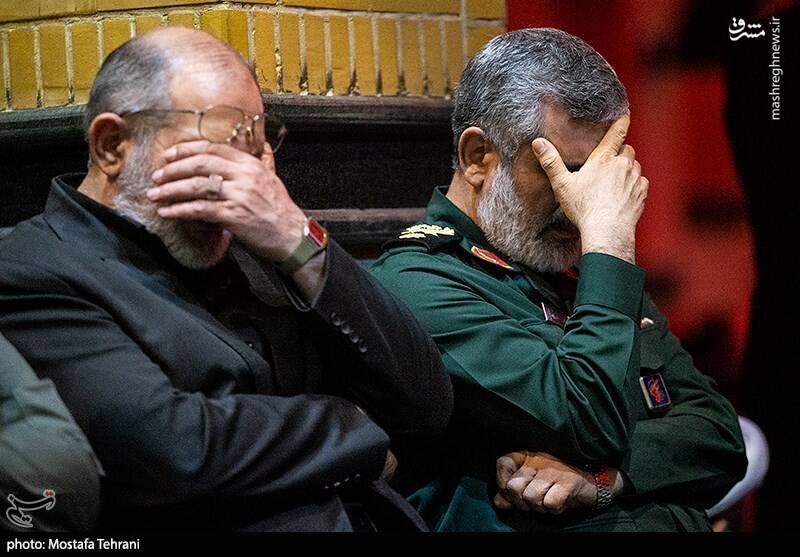 عکس/ وداعِ تهرانیها با شهید عباس نیلفروشان