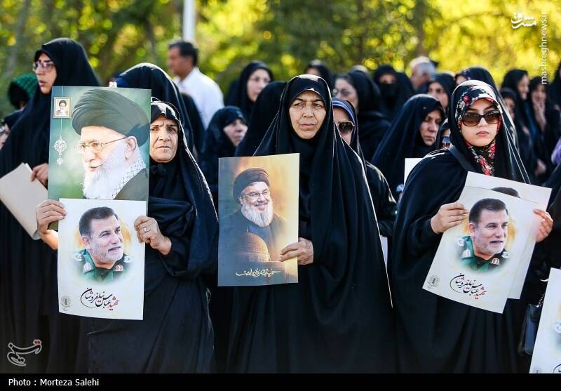 عکس/ مراسم تشییع شهید نیلفروشان در اصفهان