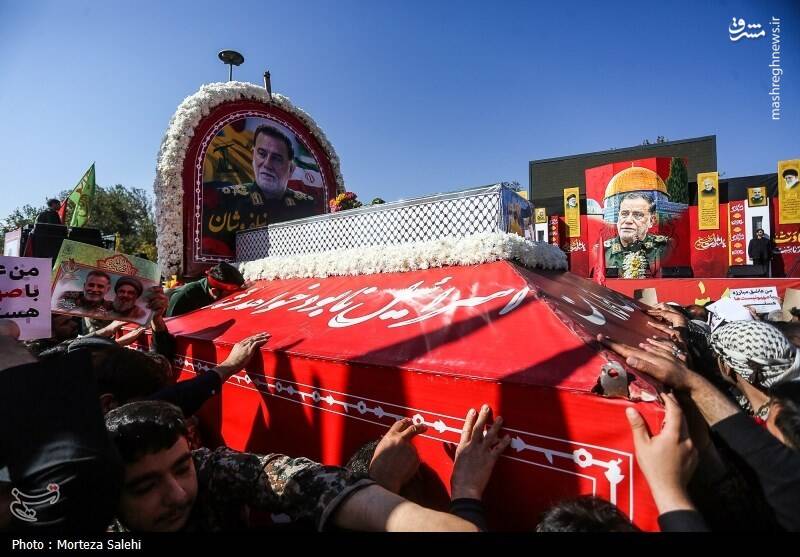 عکس/ مراسم تشییع شهید نیلفروشان در اصفهان