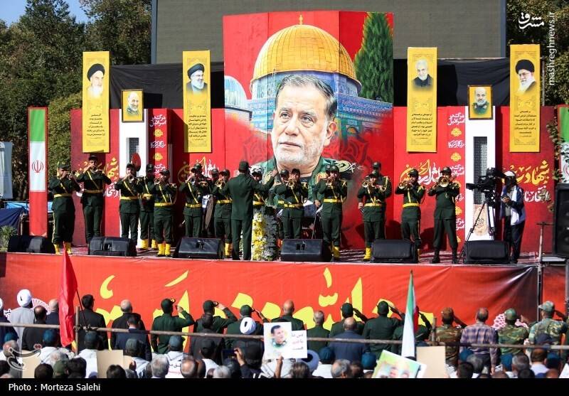 عکس/ مراسم تشییع شهید نیلفروشان در اصفهان