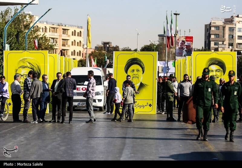 عکس/ مراسم تشییع شهید نیلفروشان در اصفهان