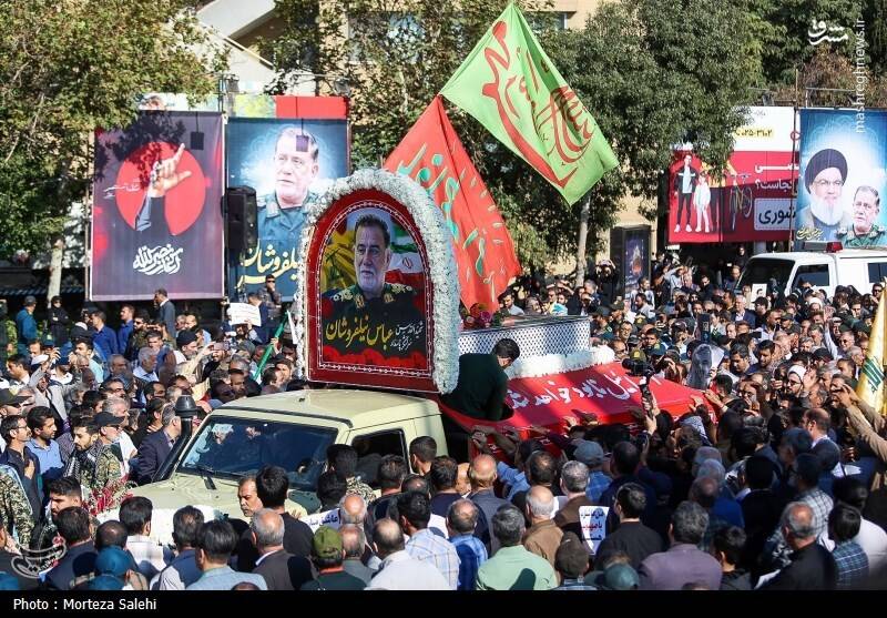 عکس/ مراسم تشییع شهید نیلفروشان در اصفهان