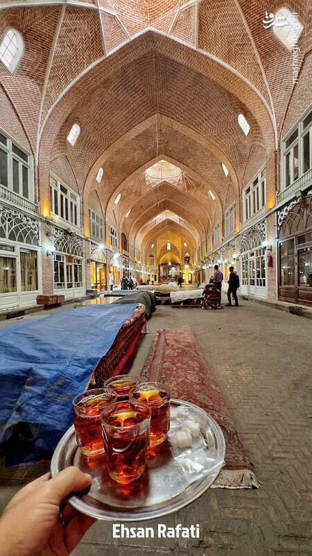 تصاویری زیبا از بازار تبریز؛