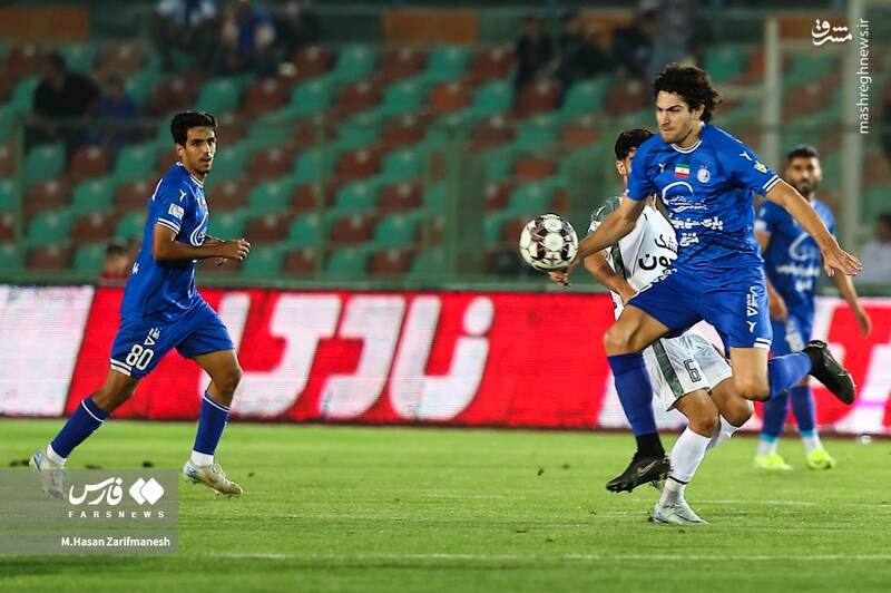 تصاویر دیدار استقلال و ذوب آهن