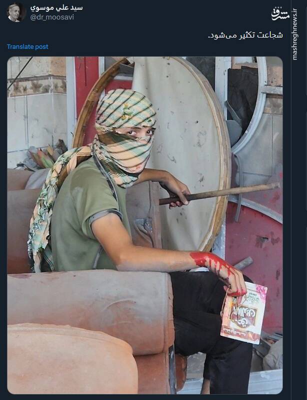 شجاعت تکثیر میشود+ عکس