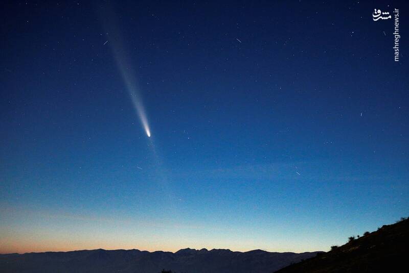 عکس/ "ستاره دنباله دار قرن" ۲ دنباله دارد!