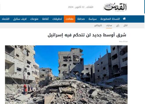 تلآویو «زنگ خطر نابودی» را احساس کرده است