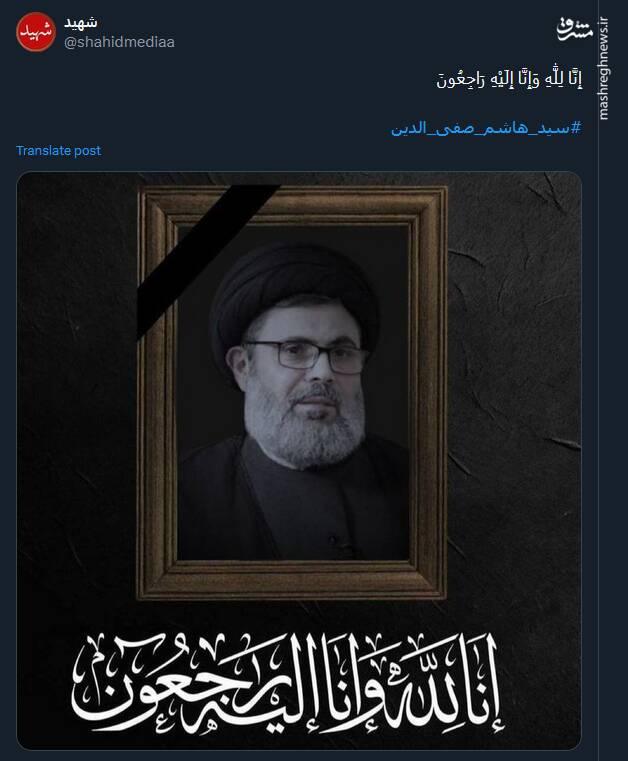 کاربران درباره شهید سید هاشم صفیالدین چه نوشتند؟