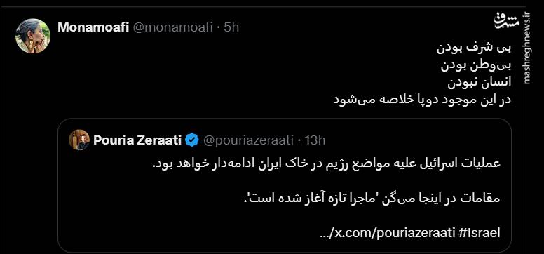 پاسخ کاربران به یک مزدور فارسی زبان