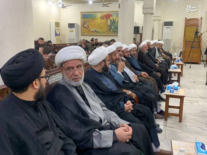 بزرگداشت شهیدان سنوار و صفی الدین در سفارت ایران در بغداد +عکس