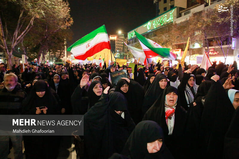 تجمع مردم مشهد تجمع مردم مشهد