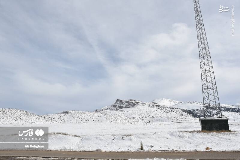 عکس/ نخستین برف پاییزی در گلستان