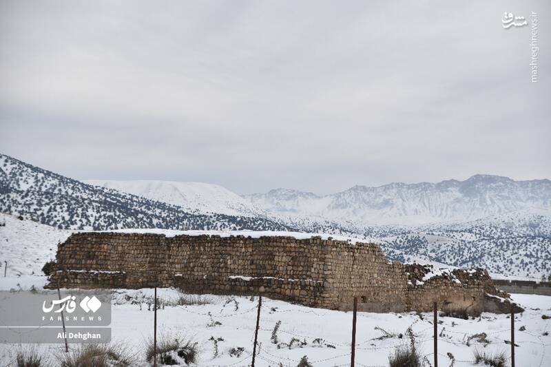 عکس/ نخستین برف پاییزی در گلستان
