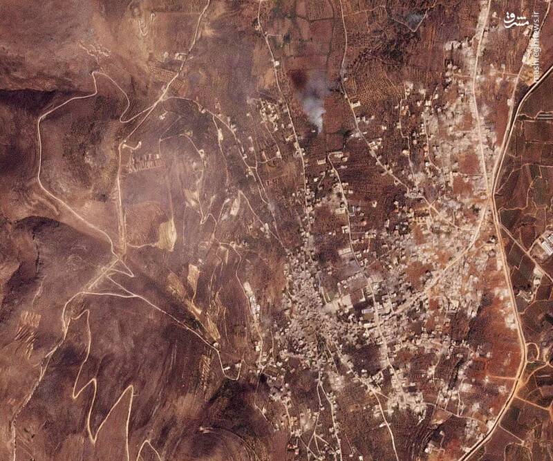 تصاویر ماهوارهای از شهرهای مرزی ویران شده لبنان در پی تجاوزات رژیم صهیونیستی