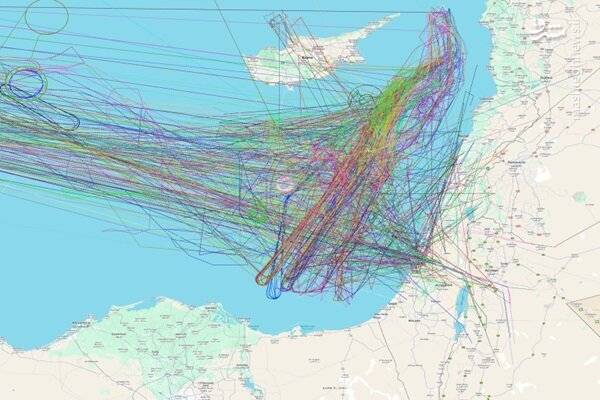 بیش از ۶۰۰۰ پرواز نظامی برای انتقال سلاح‌های غربی به اسرائیل